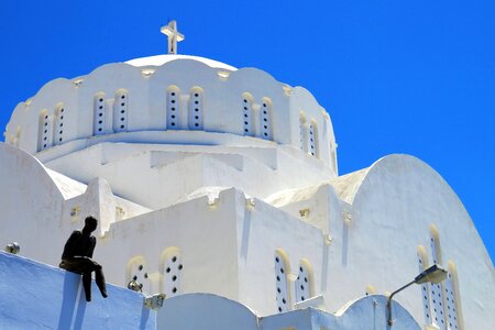 Building greek santorini