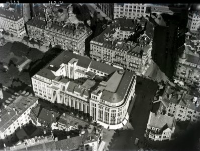 ETH-BIB-Zürich-City, Warenhaus Brann (heute Manor)-Inlandflüge-LBS MH01-008154