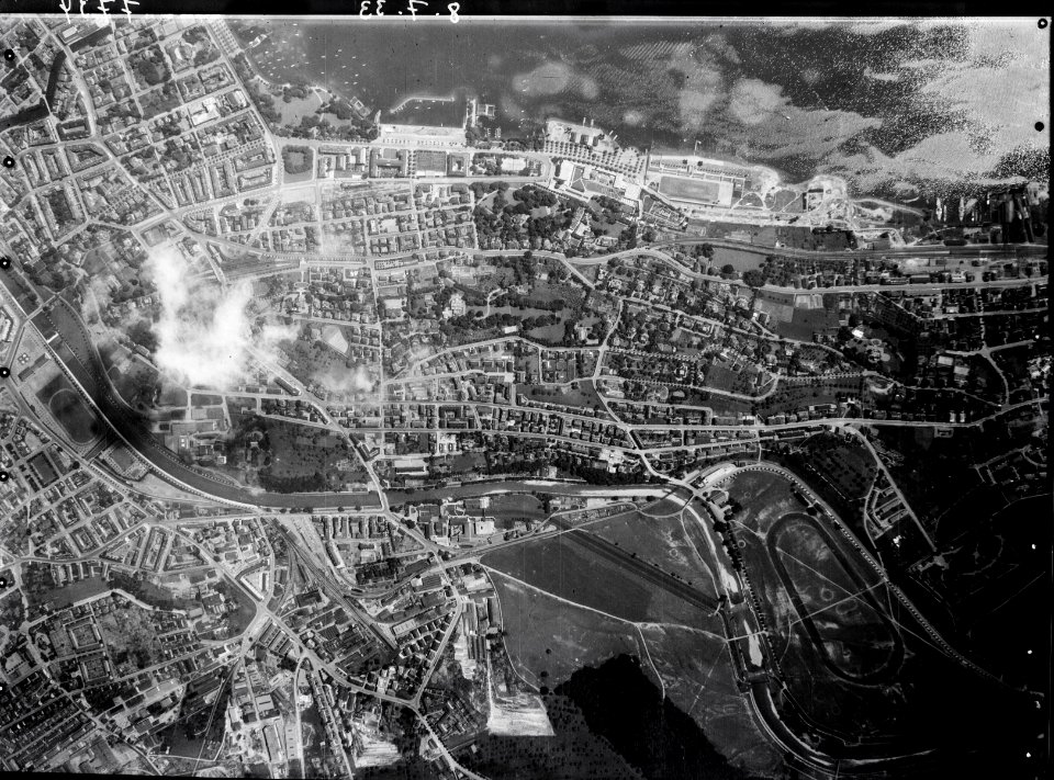 ETH-BIB-Zürich-Enge, Allmend, Mythenquai, Strandbad-Inlandflüge-LBS MH01-007734