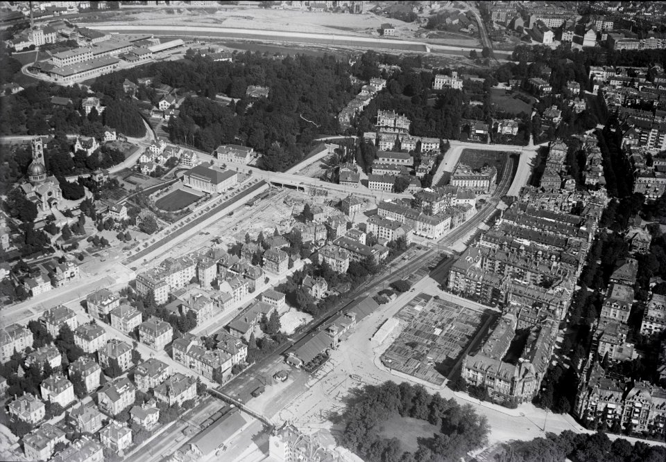 ETH-BIB-Zürich-Enge, Sihl-Inlandflüge-LBS MH01-004613