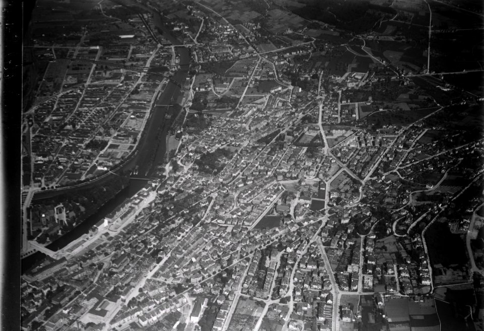 ETH-BIB-Zürich-Oberstrass, Unterstrass, Wipkingen, Industriequartier-Inlandflüge-LBS MH01-000608