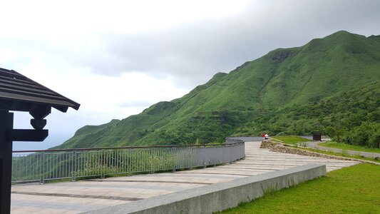 Jinguashih landscape the ramp lifts