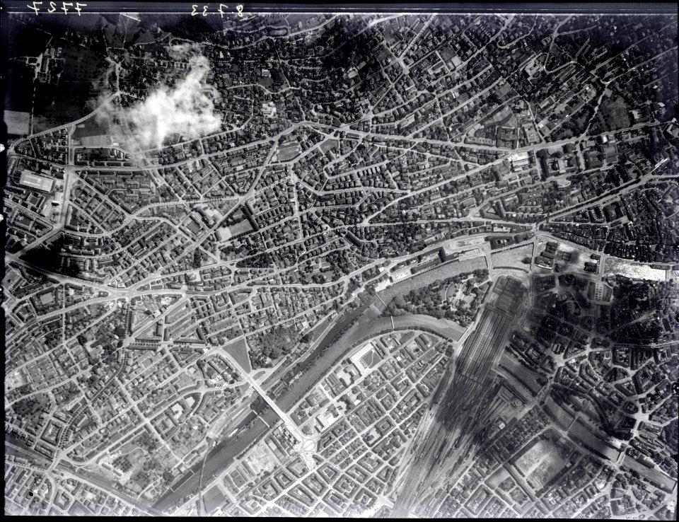 ETH-BIB-Zürich-Unterstrass, Zürich-Oberstrass, Industriequartier-Inlandflüge-LBS MH01-007727