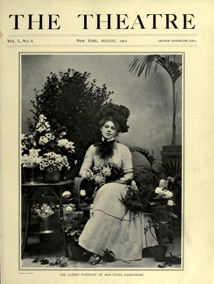 Ethel Barrymore, McIntosh. The Theatre Vol. 1. no. 6, August 1901