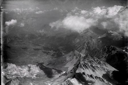 ETH-BIB-Älpliseehorn, Arosa, Furkahorn v. W. aus 4500 m-Inlandflüge-LBS MH01-003830