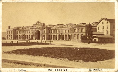 ETH-Bibliothek Zürich, Bahnhofplatz 15, Bahnhof Ans 02178