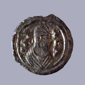 Ethiopian - Coin Depicting an Anonymous King - Walters 59793 - Obverse
