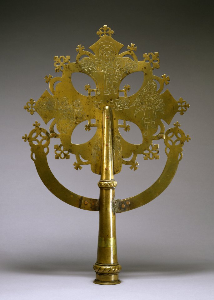 Ethiopian - Processional Cross - Walters 542893 - View A