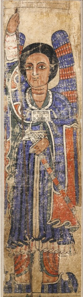 Ethiopian - Archangel Raphael and the Miracle of the Sea Monster - Walters 36132 - Detail A