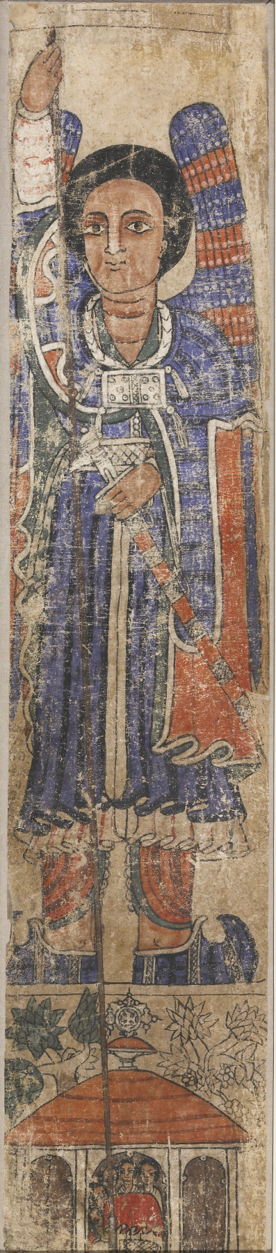 Ethiopian - Archangel Raphael and the Miracle of the Sea Monster - Walters 36132