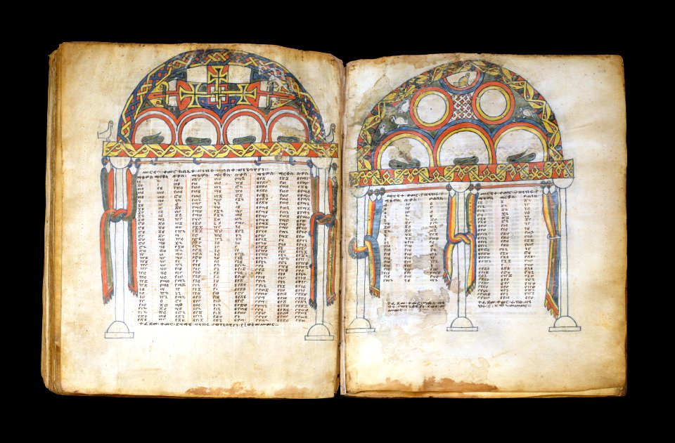 Ethiopian - Leaf from Gunda Gunde Gospels - Walters W850208V - Open Group