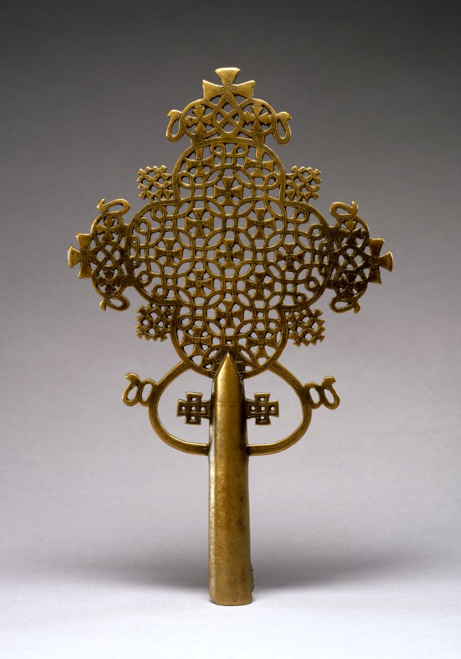 Ethiopian - Processional Cross - Walters 542894 - Side A