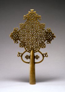 Ethiopian - Processional Cross - Walters 542894 - Side A