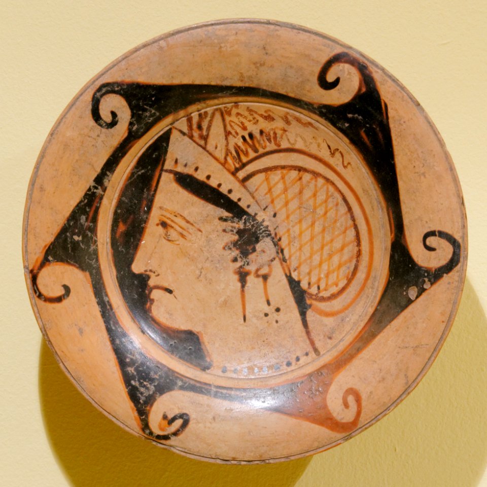 Etruscan plate MBA Rennes 891.11.8