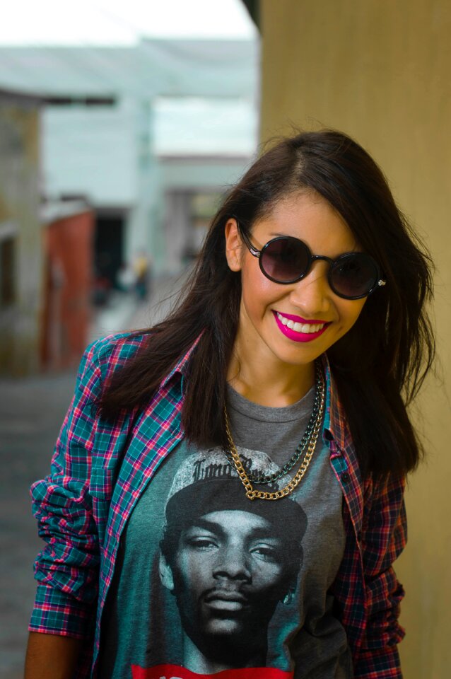Clothing model makeup