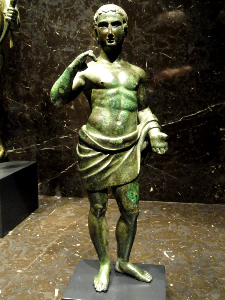 Etruscan statuette, Italy, 3rd to 1st century BCE - Nelson-Atkins Museum of Art - DSC08204