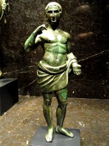 Etruscan statuette, Italy, 3rd to 1st century BCE - Nelson-Atkins Museum of Art - DSC08204 photo