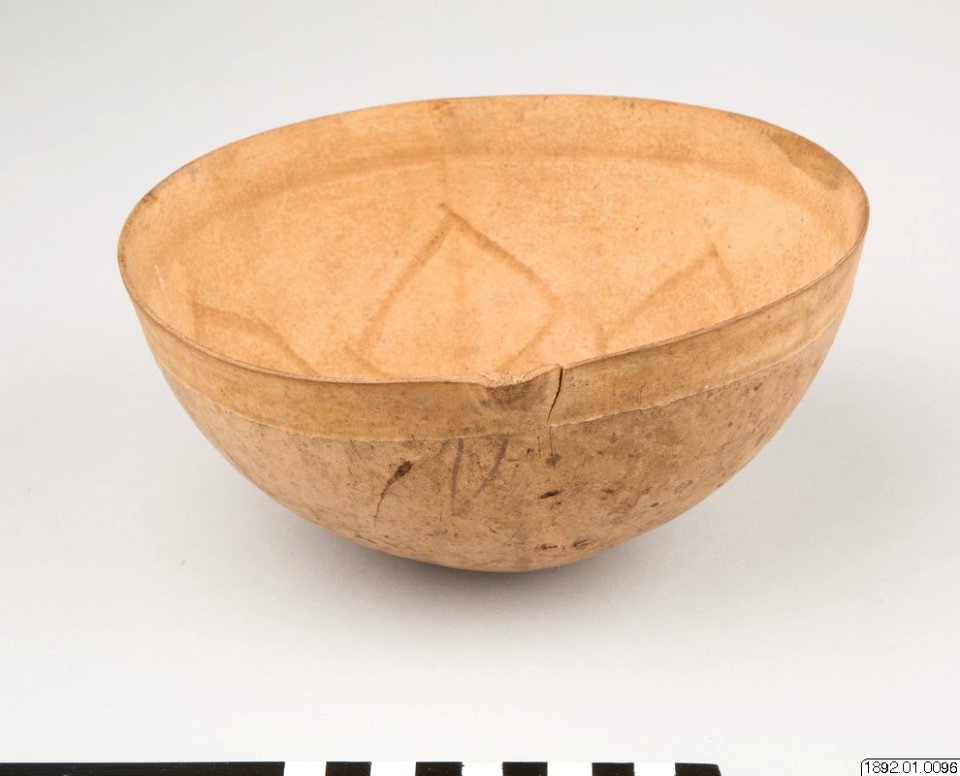 Etnografiska Museet - Kärl av kalebass (1892.01.0096)