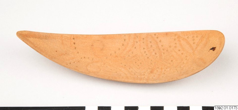 Etnografiska Museet - Sked (1892.01.0173)