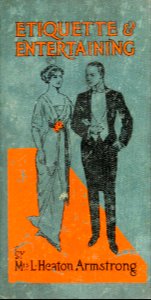 Etiquette and Entertaining, cover