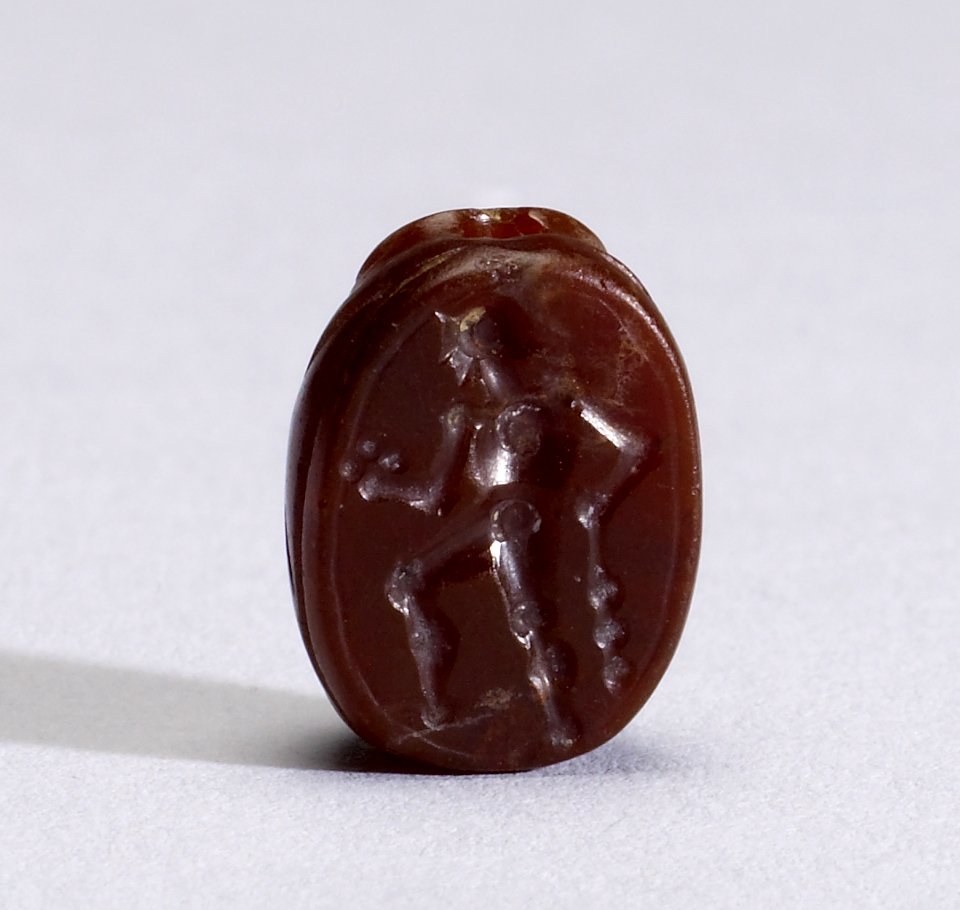 Etruscan - Gem with Herakles with the Apples of the Hesperides - Walters 42486 - Bottom