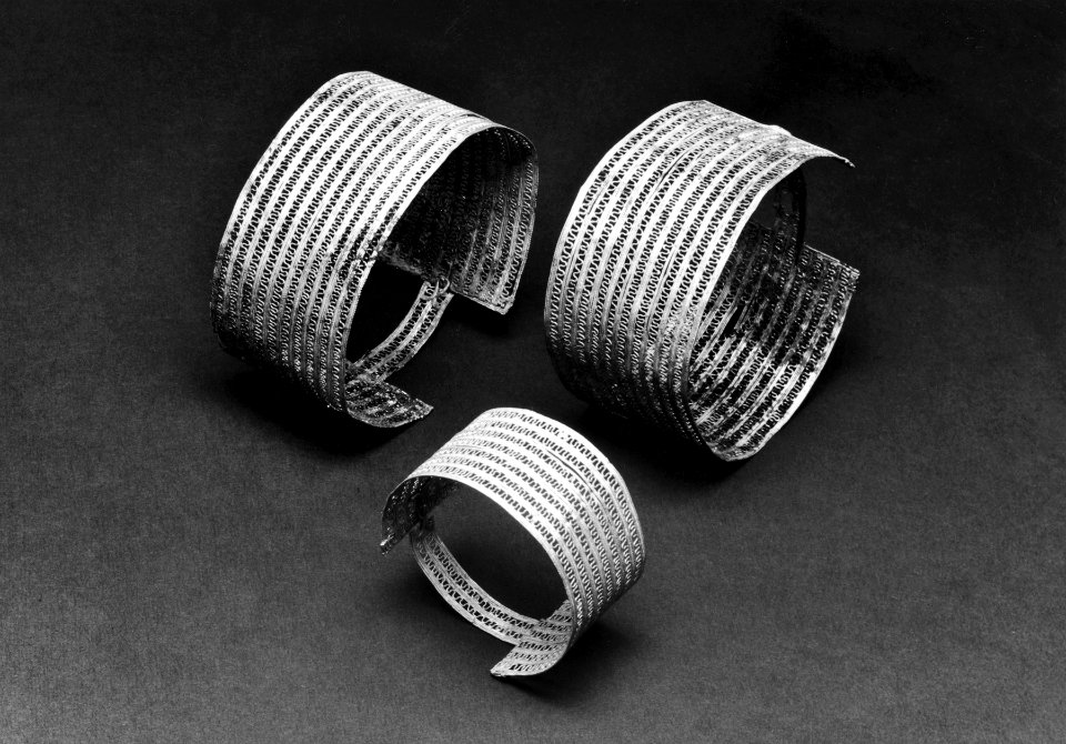 Etruscan - Group of Bracelets with Open Rows of Wire - Walters 57393, 57394, 57396