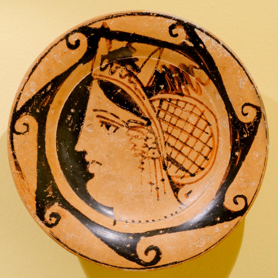 Etruscan plate MBA Rennes D.895.1.38
