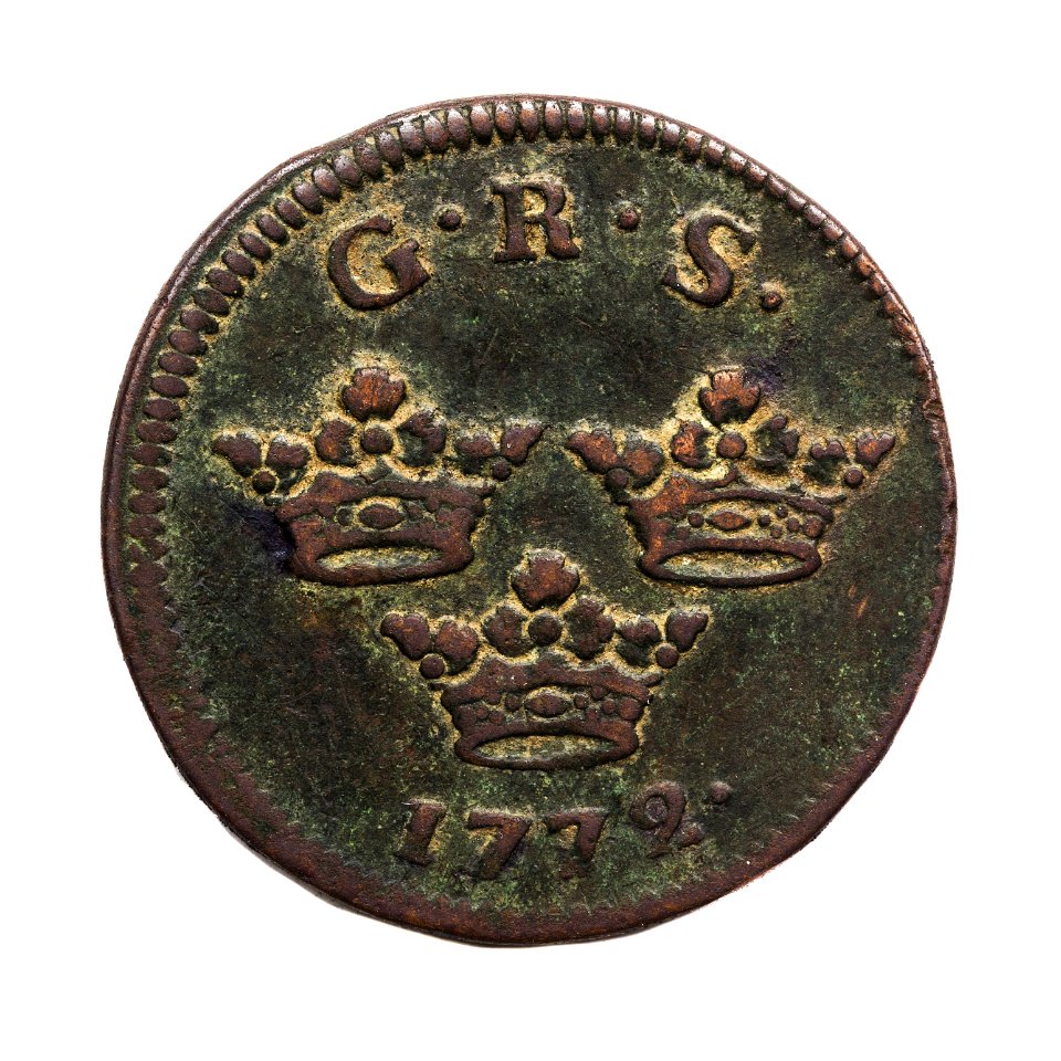 Ettöring från 1772 - Skoklosters slott - 109387