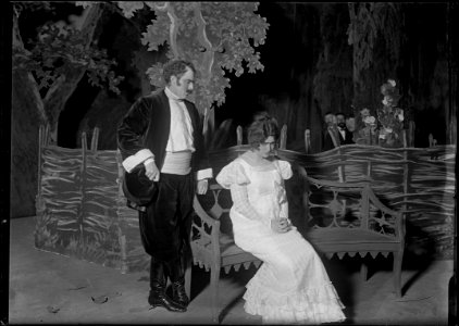 Eugen Onegin, Kungliga Operan 1903. Föreställningsbild - SMV - KO024