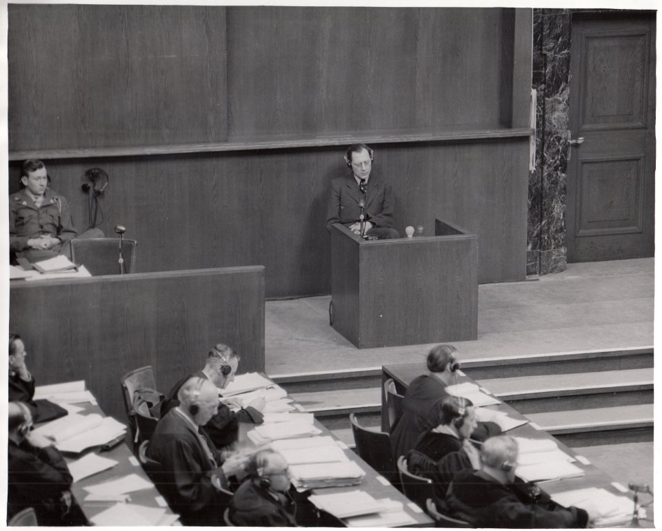 Eugen Kogon, witness in the Doctors' Trial