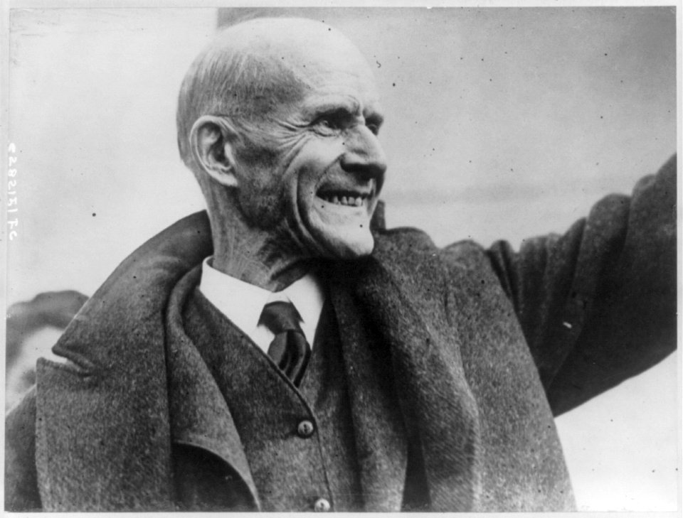 Eugene V. Debs, 5 times Socialist candidate for President, set free from prison on Christmas Day LCCN2002697720