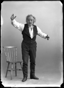 Eugen Nilsson in 33,333 at Folkteatern 1911 - SMV - GN013