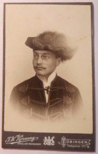 Eugen Stochdorph auf Foto von J. W. Hornung, Tübingen