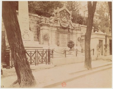 Eugène Atget - Kellerman - Père-Lachaise 01