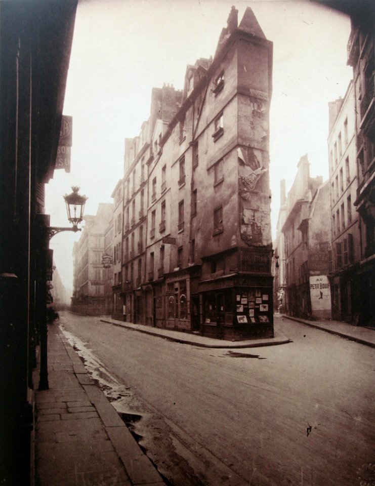 Eugène Atget Coin rue de Seine