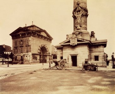 Eugène Atget, Ancienne Barrière du Trône - Getty Museum