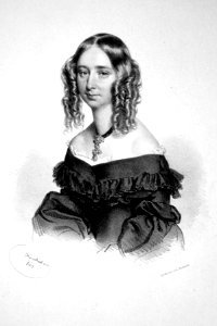 Eugenie Franziska Rosalia Schönborn-Buchheim Litho