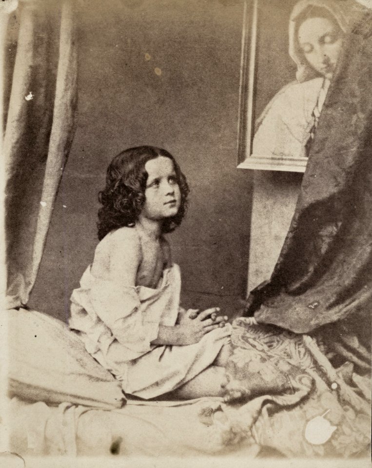 Eugenie von Klenze by Franz Hanfstaengl