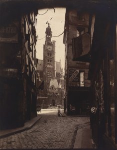 Eugène Atget - Rue de la Montagne-Sainte-Geneviève - 1985.115 - Cleveland Museum of Art