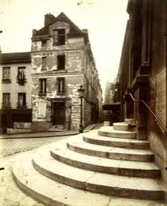 Eugène Atget - Rue de la Montagne-Sainte-Genevievè - Google Art Project photo