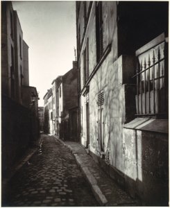Eugène Atget, Rue St. Rustique, Montmartre, 1922 photo