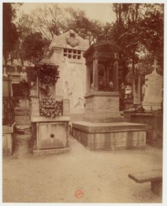 Eugène Atget - François-Vincent Raspail - Père-Lachaise 02