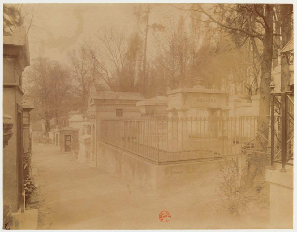 Eugène Atget - Molière - Père-Lachaise 01
