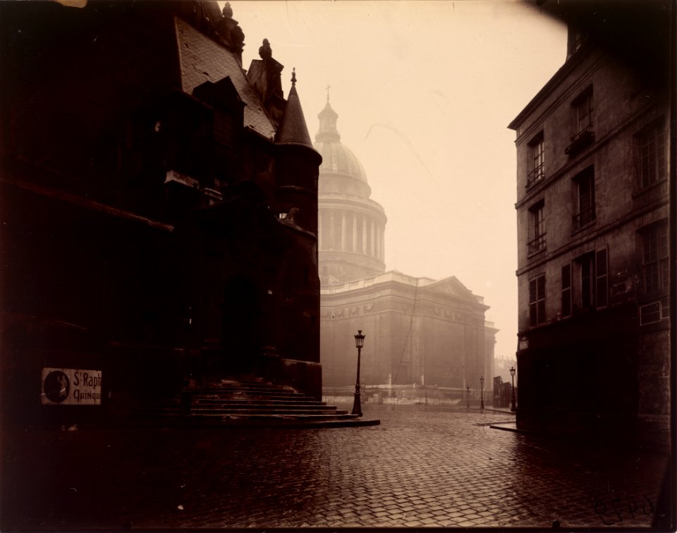 Eugène Atget, The Panthéon - Getty Museum