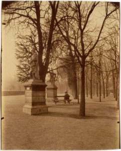 Eugène Atget, Jardin du Luxembourg, 1902 photo