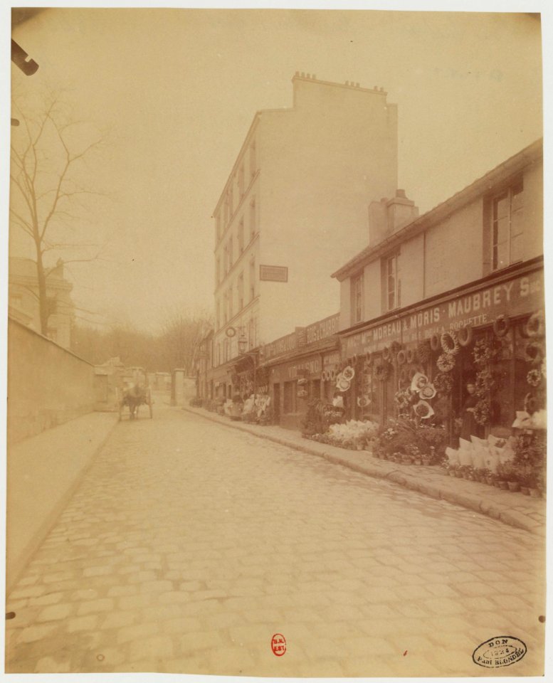 Eugène Atget - Rue du repos 01