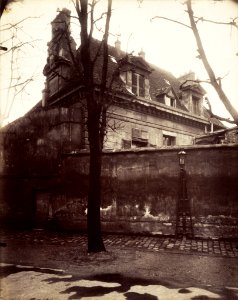 Eugène Atget, Old Convent, avenue de l'Observatoire - Getty Museum
