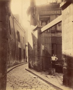 Eugène Atget, Metalworker's Shop, passage de la Réunion - Getty Museum