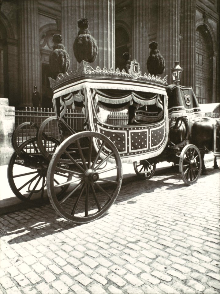 Eugène Atget, Pompe Funebre (1e Classe), 1910