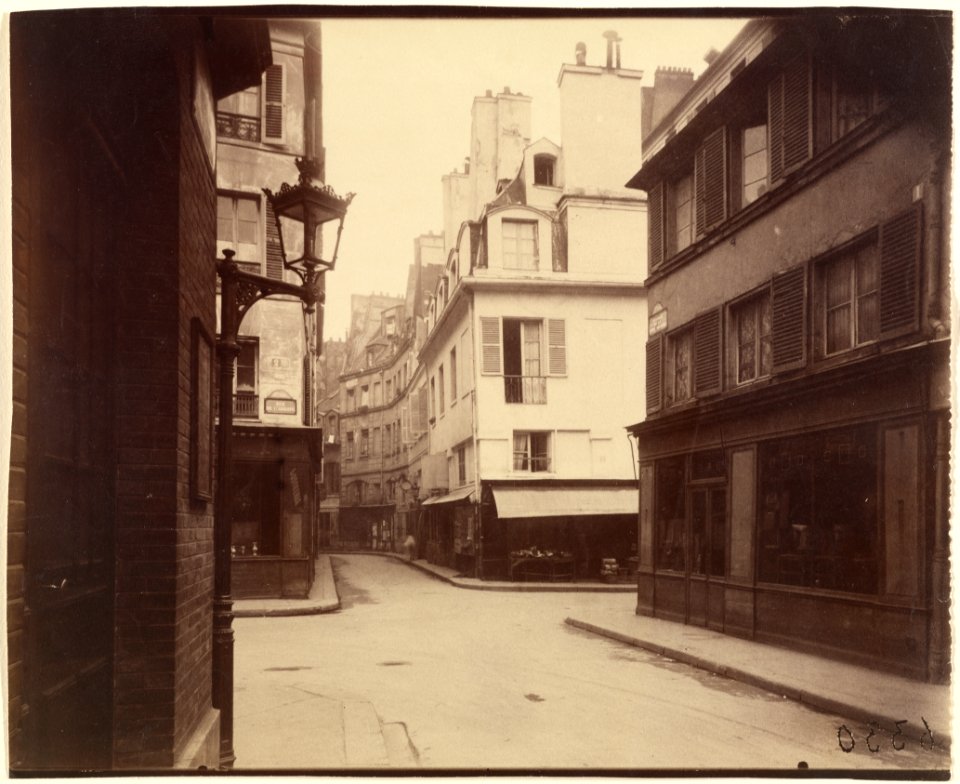 Eugène Atget, Rue Cardinale - Getty Museum